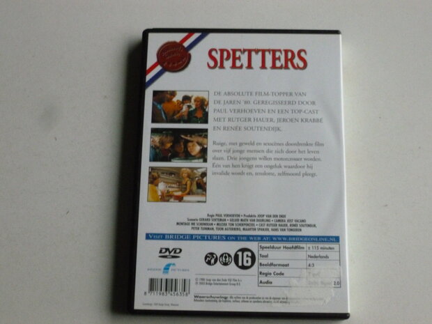 Spetters - Paul Verhoeven ( hollands glorie) DVD