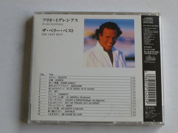 Julio Iglesias - The very best of