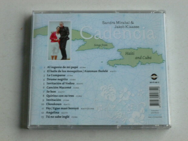 Cadencia - Songs from Haiti and Cuba / Sandra Mirabal & Jakob Klasse