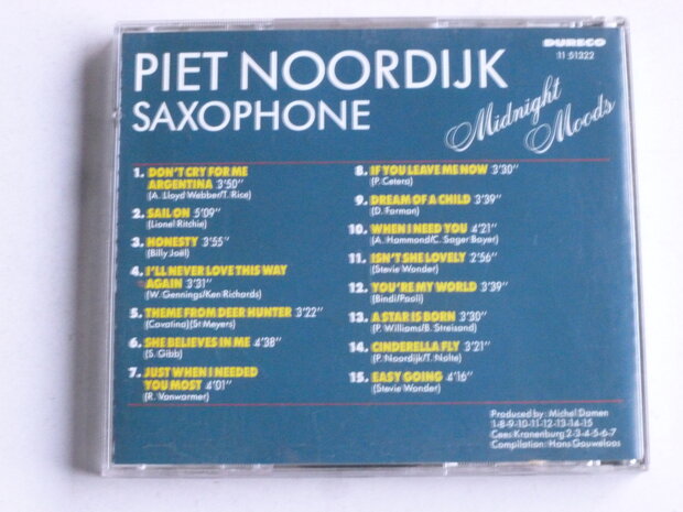 Piet Noordijk - Saxophone / Midnight Moods