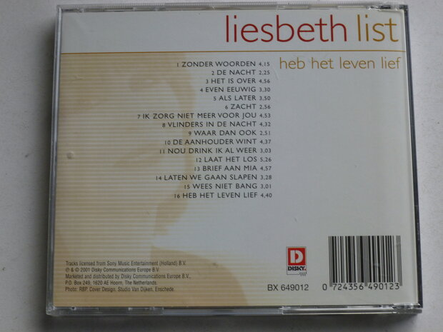 Liesbeth List - Heb het leven lief