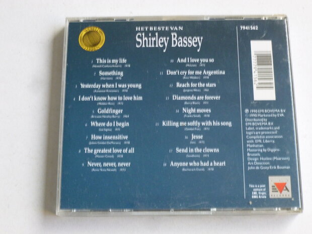 Shirley Bassey - Het beste van / Wereldsterren