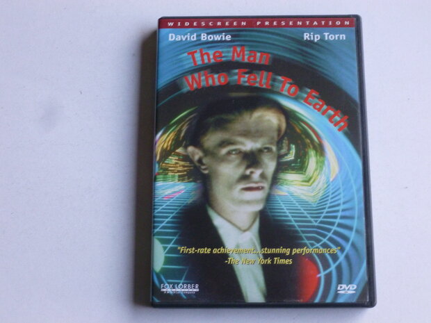 David Bowie - The man who fell to Earth (DVD)  niet Nederl ondert.