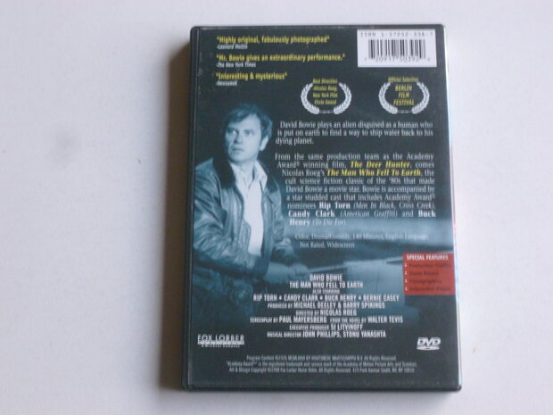 David Bowie - The man who fell to Earth (DVD)  niet Nederl ondert.