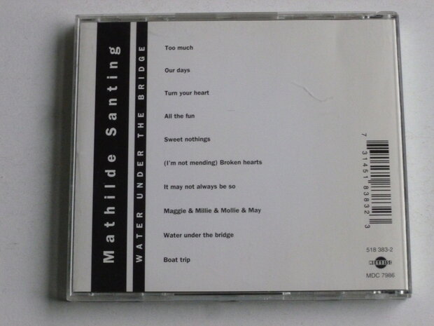 Mathilde Santing ‎– Water Under The Bridge.