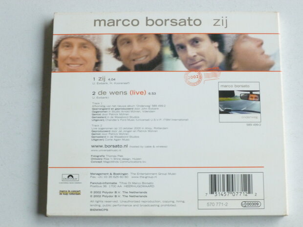 Marco Borsato - Zij ( CD Single)