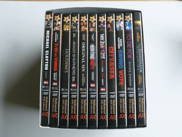 10 Hollywood Films (AD) 10 DVD