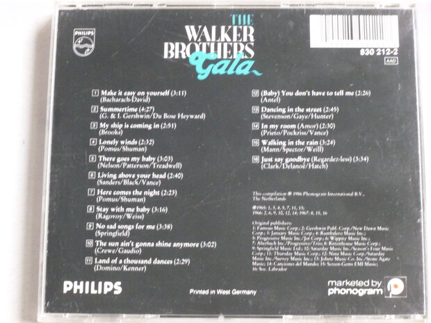 The Walker Brothers - Gala