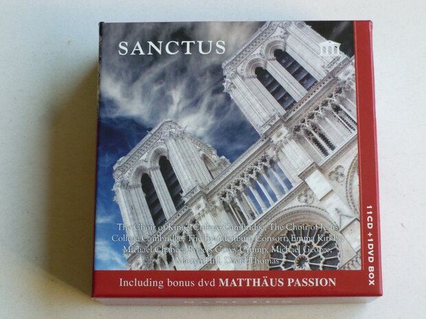 Sanctus - Choir of King's College, Emma Kirkby, David Thomas (11 CD + DVD)