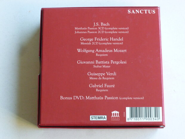 Sanctus - Choir of King's College, Emma Kirkby, David Thomas (11 CD + DVD)