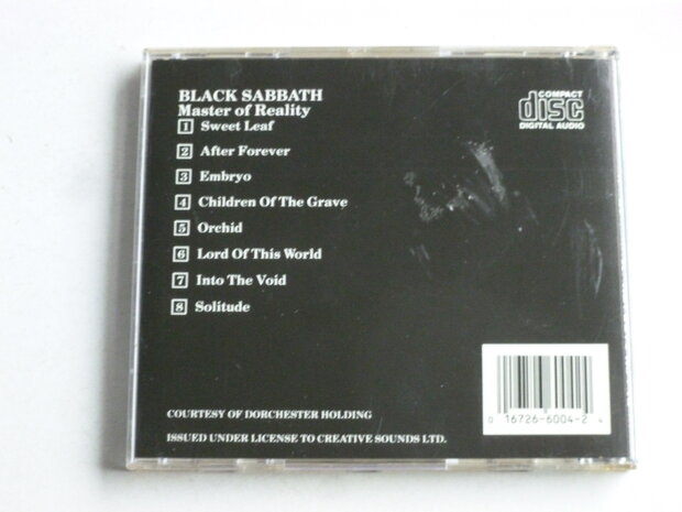 Black Sabbath - Master of Reality