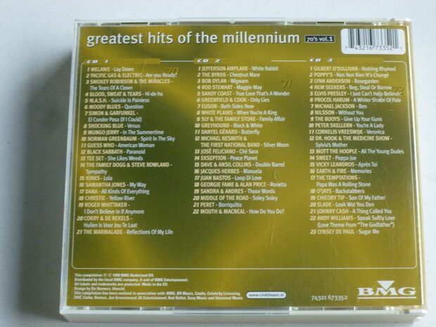 Greatest Hits of the Millennium - 70's vol.1  (3 CD)