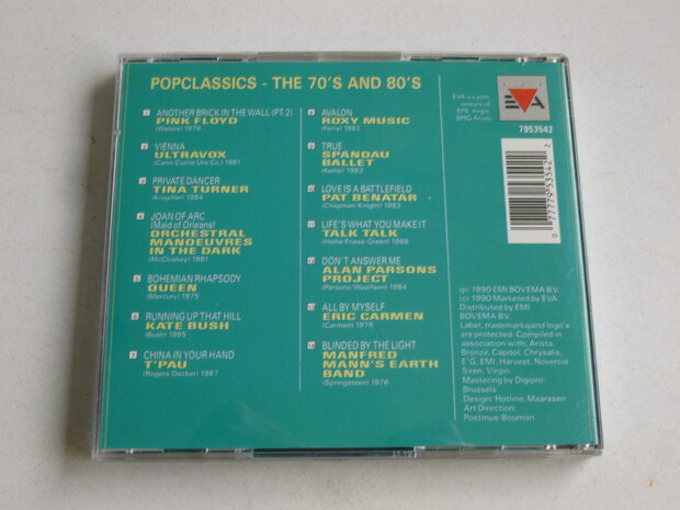 Popclassics of the 70's and the 80's - vol.1
