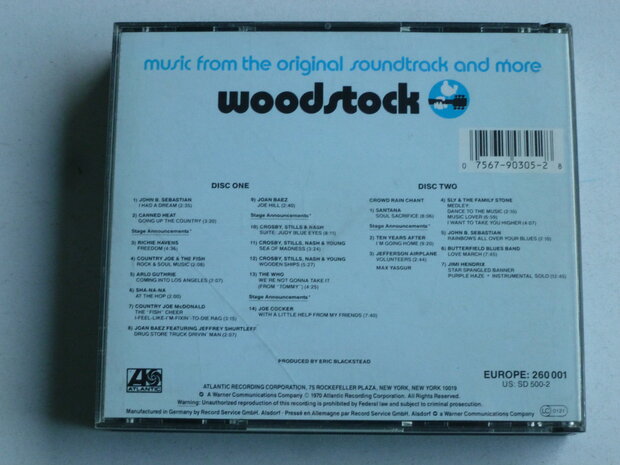Woodstock - Soundtrack (2 CD)