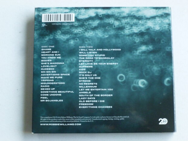 Robbie Williams - In and out of Consciousness / Greatest Hits 1990-2010 (2 CD) digipack