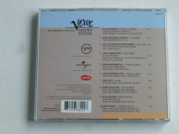 Verve Master Edition - various artists