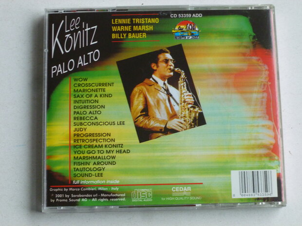 Lee Konitz - Palo Alto