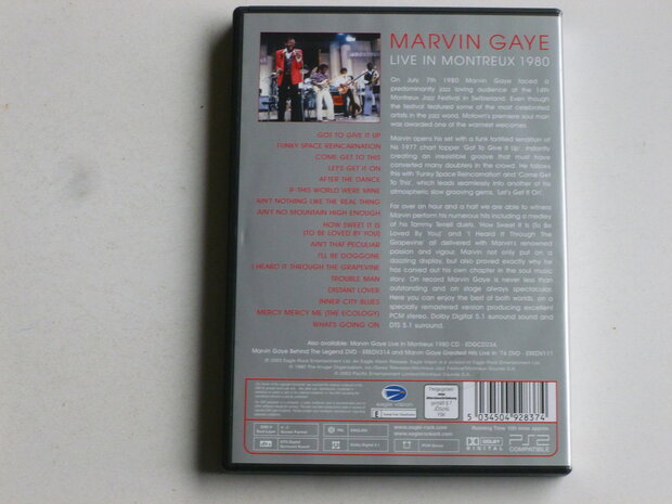 Marvin Gaye - Live in Montreux 1980 (DVD) eagle vision