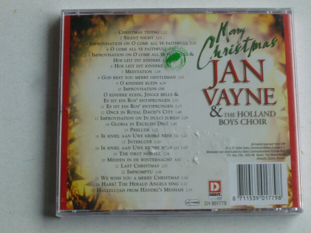 Jan Vayne & the Holland Boys Choir - Merry Christmas (Nieuw)