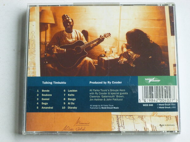 Ali Farka Toure with Ry Cooder - Talking Timbuktu