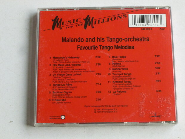 Malando - Favourite Tango Melodies