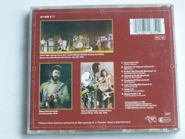 Eric Clapton - Time Pieces vol. II / Live in the Seventies