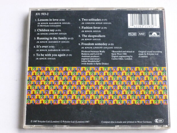 Level 42 - Running in the Family 