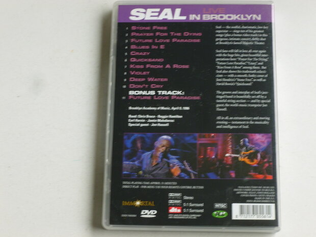 Seal - Live in Brooklyn (DVD)