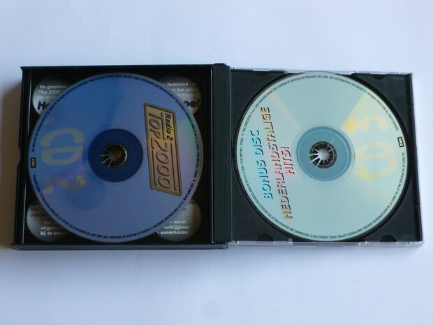 laser Scenario campus Radio 2 Top 2000 (incl Bonus cd Nederlandstalige hits) 3 CD - Tweedehands CD