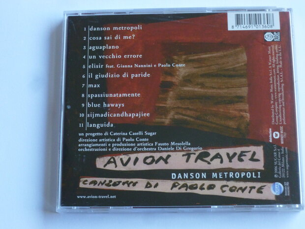 Avion Travel - Danson Metropoli / Canzoni di Paolo Conte
