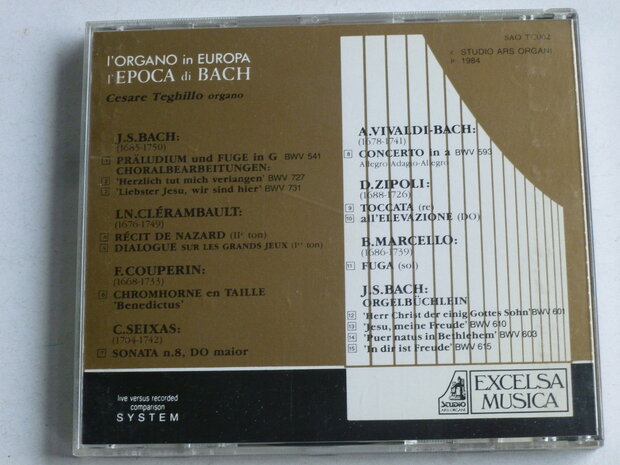 L' Epoca di Bach - Cesare Teghillo