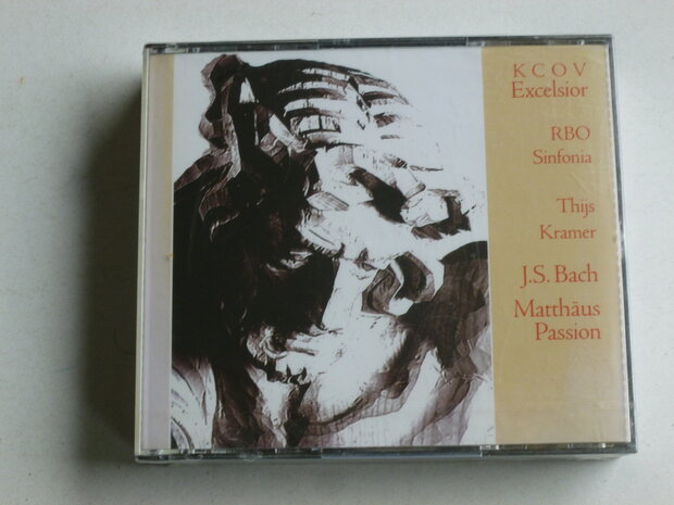 Bach - Matthaus Passion / KCOV Excelsior, Thijs Kramer (3 CD) Nieuw