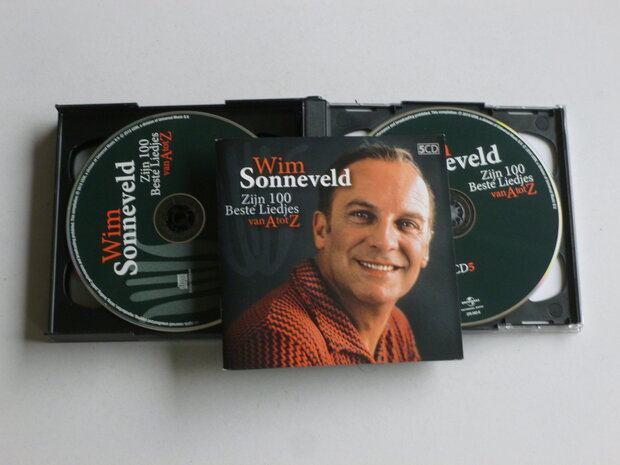 Wim Sonneveld - Zijn 100 Beste Liedjes van A tot Z (5 CD)