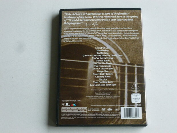 James Taylor - Squibnocket (DVD)