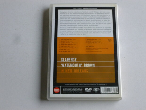 Clarence "Gatemouth" Brown in New Orleans (DVD)
