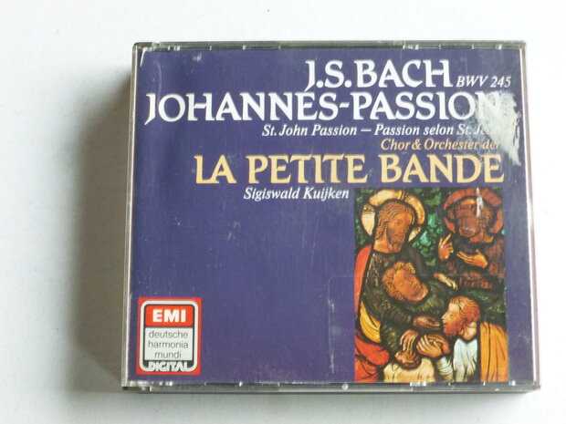 Bach - Johannes Passion / La Petite Bande  Sigiswald Kuijken (2 CD)