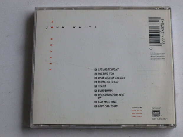 John Waite - No Brakes
