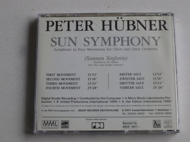 Peter Hübner - Sun Symphony