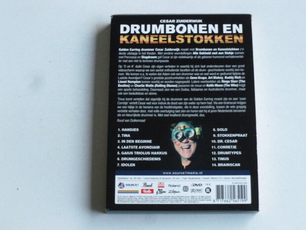 Cesar Zuiderwijk - Drumbonen en Kaneelstokken (DVD)