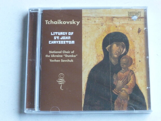 Tchaikovsky - Liturgy of St. John Chrysostom / National Choir of the Ukraine "Dumka"(nieuw)