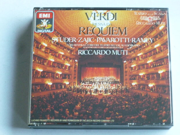 Verdi - Messa da Requiem / Studer, Pavarotti, Ramey, Riccardo Muti (2 CD)