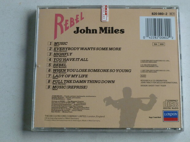 John Miles - Rebel