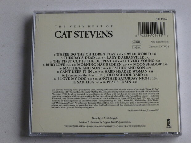 Cat Stevens - The very best of Cat Stevens (island)