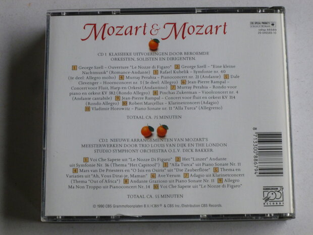 Mozart & Mozart - Louis van Dijk, Dick Bakker (2 CD)