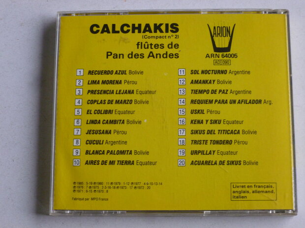 Calchakis - Flüte de Pan des Andes