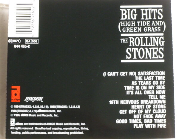 The Rolling Stones - Big Hits (high tide and green grass)