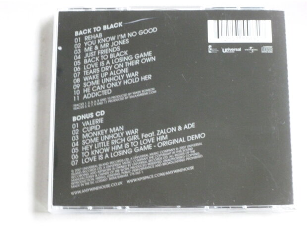 Amy Winehouse - Back to Black The Deluxe Edition (2 CD)