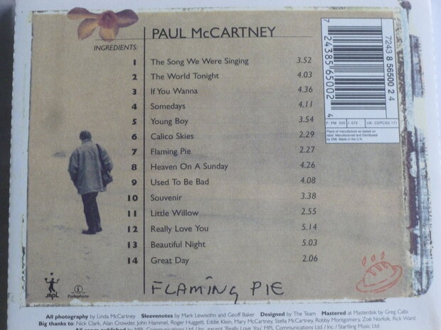 Paul McCartney - Flaming Pie