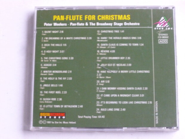 Pan Flute for Christmas - Peter Weekers