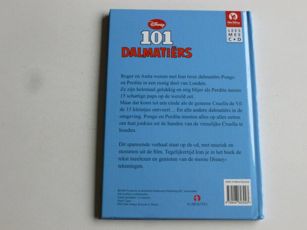 Disney 101 Dalmatiërs ( lees mee CD)